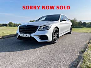 MERCEDES-BENZ S CLASS 2018 (18) at Classic Cars of Wirral Ltd Birkenhead