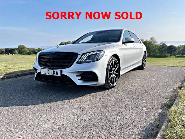 Mercedes-Benz S Class 2.9 S350d L AMG Line Executive/Prem Plus 4dr 9G-Tronic Saloon Diesel Silver