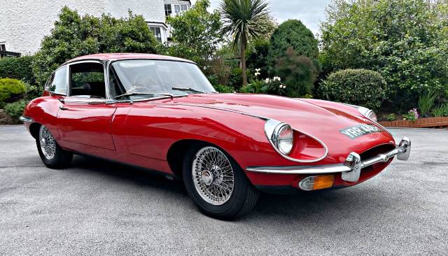 Jaguar E-Type 4.2 2+2 E TYPE MANUAL Coupe Petrol Red