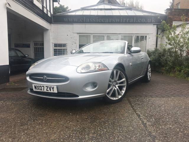 Jaguar XK 4.2 V8 2dr Auto Convertible Petrol Silver