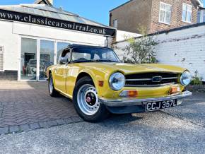 TRIUMPH TR6 1973 (L) at Classic Cars of Wirral Ltd Birkenhead
